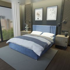 Кровать Стелла Решетка+ПМ+Дно (1600) в Пуровске - purovsk.mebel24.online | фото
