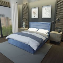 Кровать Тиана Решетка+ПМ (1200) *БЕЗ ДНА в Пуровске - purovsk.mebel24.online | фото