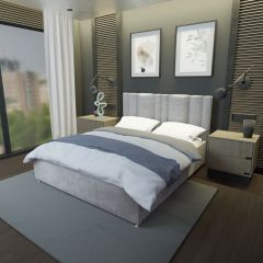 Кровать Верона Решетка+ПМ (1200) *БЕЗ ДНА в Пуровске - purovsk.mebel24.online | фото
