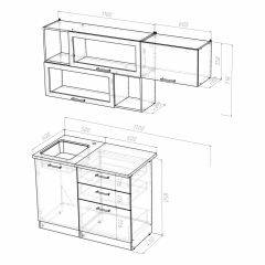 Кухонный гарнитур Инна экстра 1700 в Пуровске - purovsk.mebel24.online | фото 4