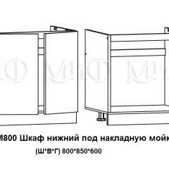 ЛИЗА-2 Кухонный гарнитур 2,0 Белый глянец холодный в Пуровске - purovsk.mebel24.online | фото 6