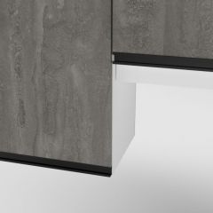 Кухонный гарнитур Ноктюрн мега прайм 1500х2700 мм в Пуровске - purovsk.mebel24.online | фото 9