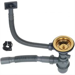 Мойка D400G Octavia MELANA Profline 1,2/200 ЗОЛОТО врезная фигурная D400G в Пуровске - purovsk.mebel24.online | фото 2