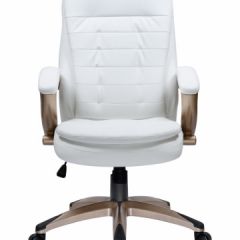 Офисное кресло для руководителей DOBRIN DONALD LMR-106B белый в Пуровске - purovsk.mebel24.online | фото