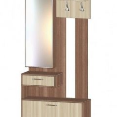 ИНФИНИТИ Прихожая (Секция с зеркалом + шкаф-пенал) в Пуровске - purovsk.mebel24.online | фото 10