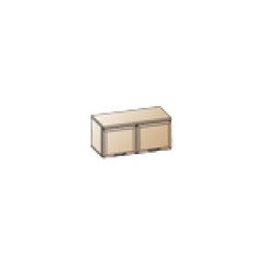 Прихожая Карина композиция 3 (Гикори Джексон светлый) в Пуровске - purovsk.mebel24.online | фото 3