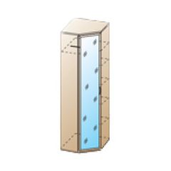 Прихожая Карина композиция 3 (Гикори Джексон светлый) в Пуровске - purovsk.mebel24.online | фото 6