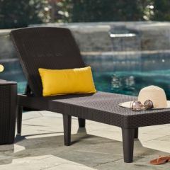 Шезлонг Джайпур (Jaipur Sun lounger) виски-коричневый в Пуровске - purovsk.mebel24.online | фото 3