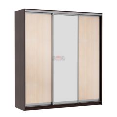 МИРАЖ 17.1 (620) 1 зеркало Шкаф для платья и белья в Пуровске - purovsk.mebel24.online | фото