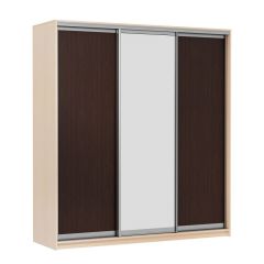 МИРАЖ 17.1 (620) 1 зеркало Шкаф для платья и белья в Пуровске - purovsk.mebel24.online | фото 4