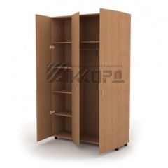 Шкаф комбинированный для одежды ШГ 84.3 (1200*620*1800) в Пуровске - purovsk.mebel24.online | фото 1