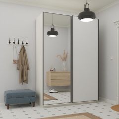 Шкаф-купе 1400 серии SOFT D1+D3+B2+PL1 (2 ящика+1штанга) профиль «Графит» в Пуровске - purovsk.mebel24.online | фото 4