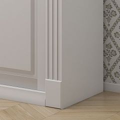 Шкаф-купе 1500 серии NEW CLASSIC K2+K2+B2+PL2(2 ящика+1 штанга+1 полка) профиль «Капучино» в Пуровске - purovsk.mebel24.online | фото 4