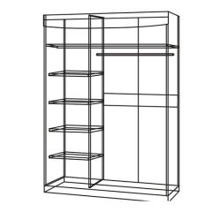 Шкаф-купе 1600 без зеркала "Мария-Луиза 6.16" в Пуровске - purovsk.mebel24.online | фото 4