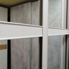 Шкаф-купе 1700 серии NEW CLASSIC K4+K4+B2+PL4 (2 ящика+F обр. штанга) профиль «Капучино» в Пуровске - purovsk.mebel24.online | фото 6