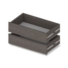 МАРТИН Шкаф-купе с зеркалом Анкор темный (2200*450) М422 в Пуровске - purovsk.mebel24.online | фото 3