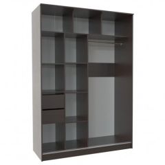 Шкаф-купе ПШ-2.9 1800 Фасад СТРЕЛКА (ВЕНГЕ стрелка беж) в Пуровске - purovsk.mebel24.online | фото 2