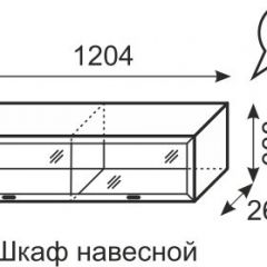 Шкаф навесной Венеция 22 бодега в Пуровске - purovsk.mebel24.online | фото