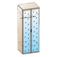 Спальня Карина композиция 6 (Гикори Джексон светлый) в Пуровске - purovsk.mebel24.online | фото 3