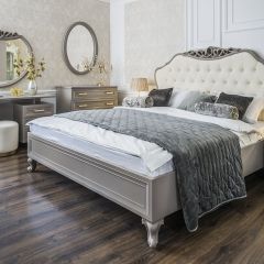 Спальня Мокко 5-ти ств. (серый камень) в Пуровске - purovsk.mebel24.online | фото 6