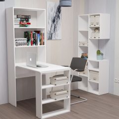Стеллаж Элемент-1 (белый) в Пуровске - purovsk.mebel24.online | фото 4