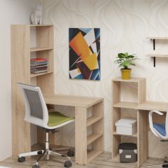 Стеллаж Элемент-1 (дуб сонома) в Пуровске - purovsk.mebel24.online | фото 5