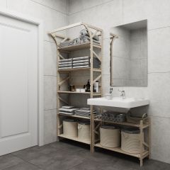 Стеллаж Конструктор Арт.СR2000-1 в Пуровске - purovsk.mebel24.online | фото 4