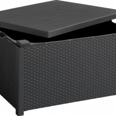 Стол-сундук Арика (Arica storage table) графит в Пуровске - purovsk.mebel24.online | фото 2