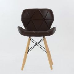 Стул Barneo N-42 Perfecto PU коричневый в Пуровске - purovsk.mebel24.online | фото 2