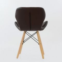 Стул Barneo N-42 Perfecto PU коричневый в Пуровске - purovsk.mebel24.online | фото 3