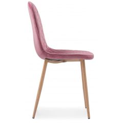 Стул на металлокаркасе Capri pink / wood в Пуровске - purovsk.mebel24.online | фото 3