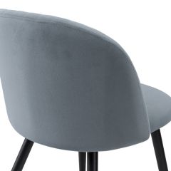 Стул на металлокаркасе Gabi 1 gray / black в Пуровске - purovsk.mebel24.online | фото 10