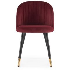 Стул на металлокаркасе Gabi wine red / black в Пуровске - purovsk.mebel24.online | фото 2