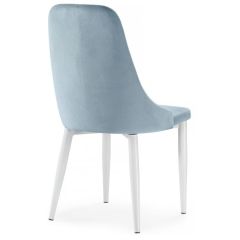 Стул на металлокаркасе Kora light blue / white в Пуровске - purovsk.mebel24.online | фото 4