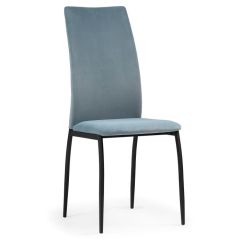 Стул на металлокаркасе Tod light blue / black в Пуровске - purovsk.mebel24.online | фото 3