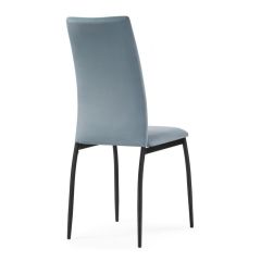 Стул на металлокаркасе Tod light blue / black в Пуровске - purovsk.mebel24.online | фото 5