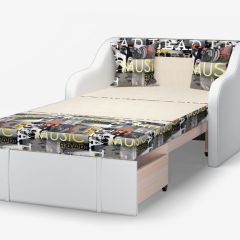ТОМ Диван детский Music /к/з Reex white в Пуровске - purovsk.mebel24.online | фото 2