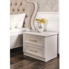 Тумба прикроватная Мокко (бежевый) в Пуровске - purovsk.mebel24.online | фото 3