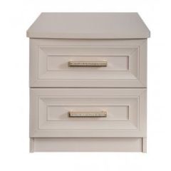 Тумба прикроватная Мокко (бежевый) в Пуровске - purovsk.mebel24.online | фото 2