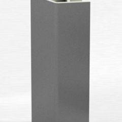 Угловое соединение для цоколя 135 гр. h150 мм (Алюминий, Белый, Черный, Сономаый) в Пуровске - purovsk.mebel24.online | фото