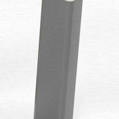 Торцевая заглушка для цоколя h150 мм Цвет Алюминий (Алюминий, Белый, Черный, Сонома) в Пуровске - purovsk.mebel24.online | фото