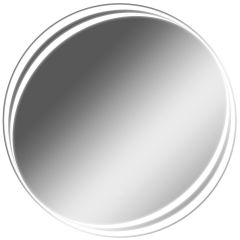 Зеркало Берг 700х700 с подсветкой Домино (GL7055Z) в Пуровске - purovsk.mebel24.online | фото