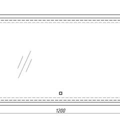Зеркало Dream 120 alum с подсветкой Sansa (SD1025Z) в Пуровске - purovsk.mebel24.online | фото 7