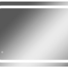 Зеркало Elis 100 white с подсветкой Sansa (SEe1045Z) в Пуровске - purovsk.mebel24.online | фото