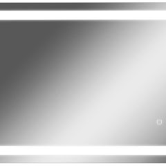 Зеркало Прага 800х550 с подсветкой Домино (GL7021Z) в Пуровске - purovsk.mebel24.online | фото