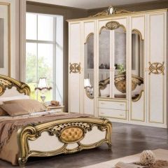 Зеркало в раме (03.150) Ольга (беж/золото) в Пуровске - purovsk.mebel24.online | фото 2