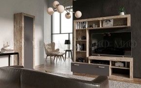Ангара Центральная секция (Графит/дуб юкон) в Пуровске - purovsk.mebel24.online | фото 3