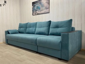 Диван Комфорт-6 модульный 3+1К (НПБ+МДФ) велюр Monaco 15 в Пуровске - purovsk.mebel24.online | фото 2
