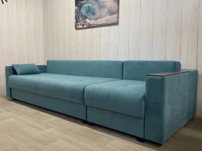 Диван Комфорт-6 модульный 3+1К (НПБ+МДФ) велюр Monaco 15 в Пуровске - purovsk.mebel24.online | фото 3