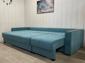 Диван Комфорт-6 модульный 3+1К (НПБ+МДФ) велюр Monaco 15 в Пуровске - purovsk.mebel24.online | фото 4